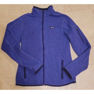 Patagonia Better Sweater Full Zip in Purple-Women's Small